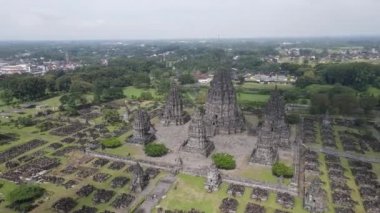 Endonezya, Yogyakarta 'daki Prambanan Tapınağı Zaman Çemberi.