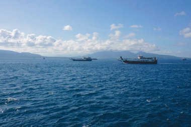 Ketapang Limanı 'ndan Gilimanuk Limanı' na giden feribot.