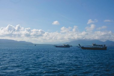 Ketapang Limanı 'ndan Gilimanuk Limanı' na giden feribot.