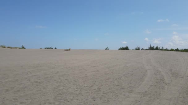 Veduta Aerea Delle Dune Sabbia Yogyakarta Indonesia — Video Stock