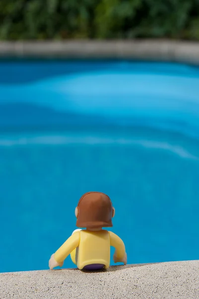 Piscina muñeca — Foto de Stock