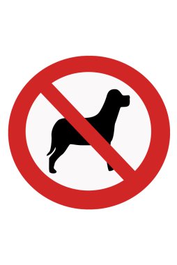 Köpekler yasaklayan işaretleri