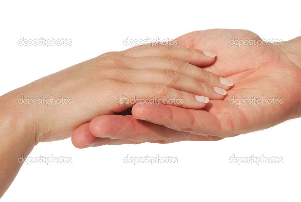 person hands