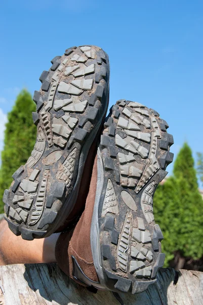 Trekking shoes — Stock Photo, Image