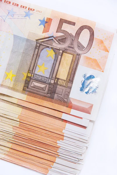 Euro banknotes — Stock Photo, Image