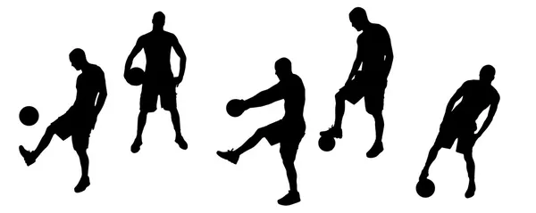 Sport silhouette — Image vectorielle