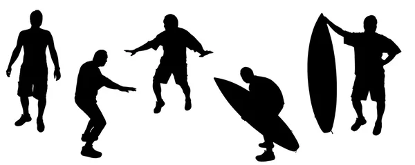 Sport silhouette — Image vectorielle