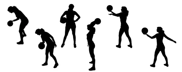 Sport silhouette — Image vectorielle