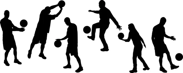 Sport silhouette — Image vectorielle