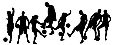 insanların Vector silhouettes.