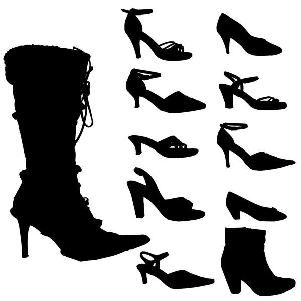 Shoes, vector Stock Vector Image by ©beaubelle #1403244
