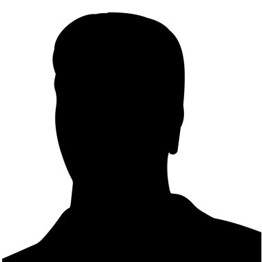 sylwetka wektor biznesmena.