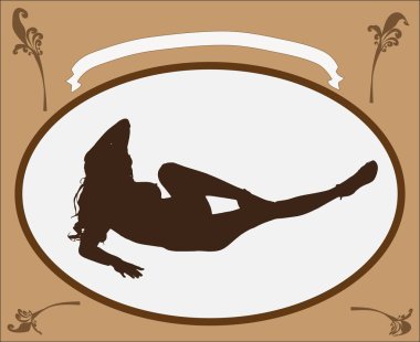 retro vektör çerçeve.