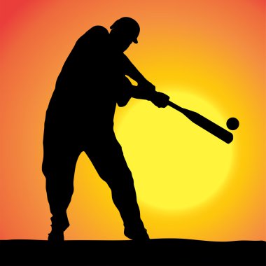 adamın Vector silhouettes.