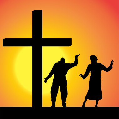 insanların Vector silhouettes.