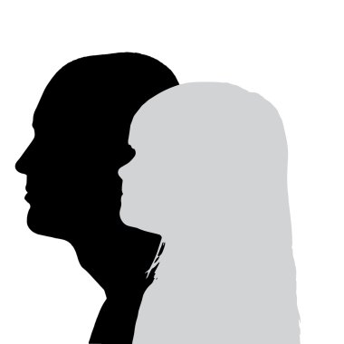 Vector silhouettes aile.