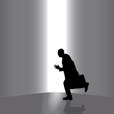 çalışan iş adamı