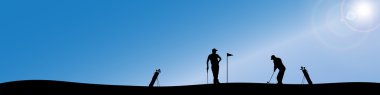 Golf oynayanlar