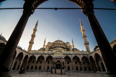 Mavi cami İstanbul, hindi