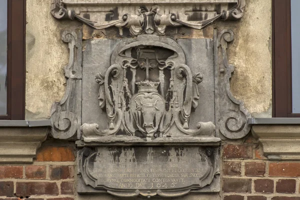 Boven kasteel poort — Stockfoto