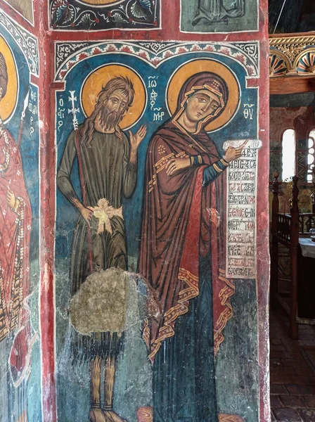 Église Panagia Asinu Érigée 1099 Été Peinte Avec Des Fresques — Photo