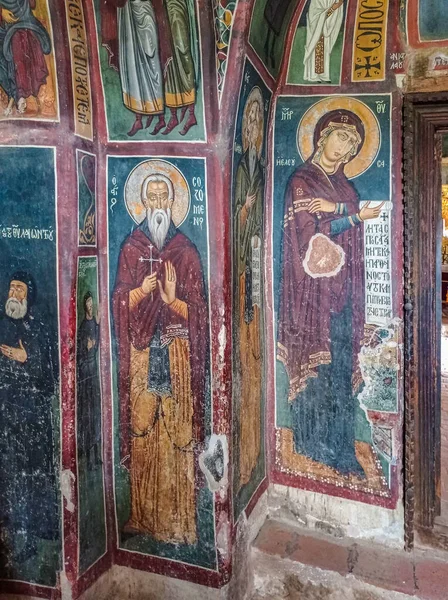 Église Panagia Asinu Érigée 1099 Été Peinte Avec Des Fresques — Photo