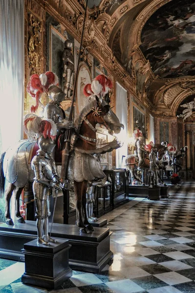 Unique Collection Weapons King Carl Albert Sicily Display Front Gallery — Fotografia de Stock