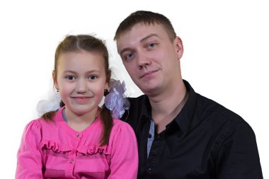 Baba ve kızı.