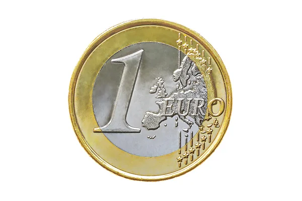 One euro coin — Stock Photo, Image