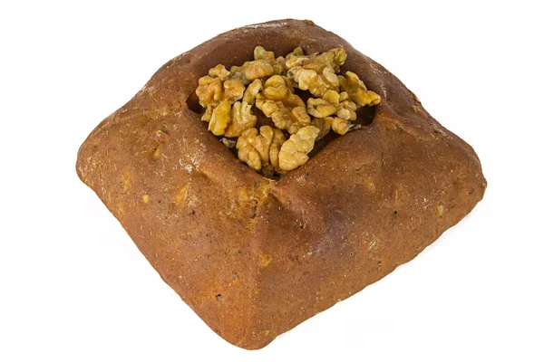 Loaf of bread with Nuts — Stock Photo, Image