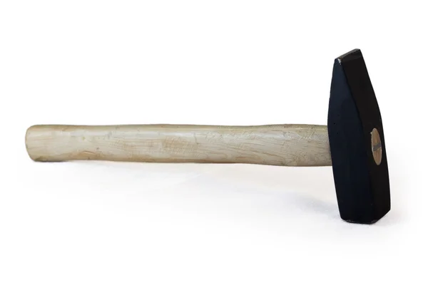 Hammer med træskaft - Stock-foto