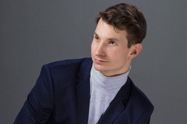 Bir adamın portresi.