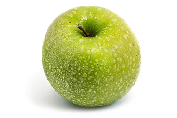 Grönt äpple — Stockfoto