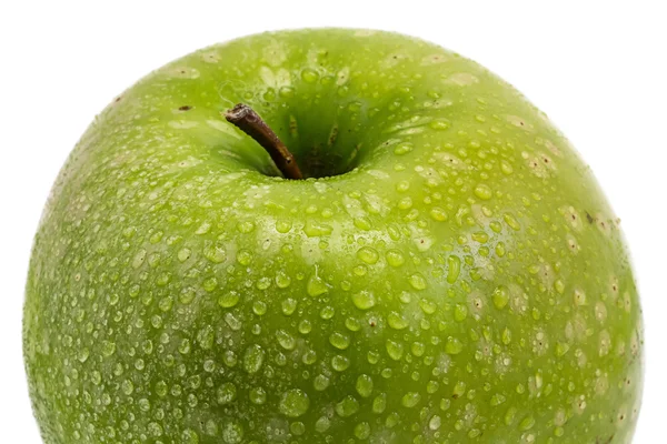 Grönt äpple — Stockfoto