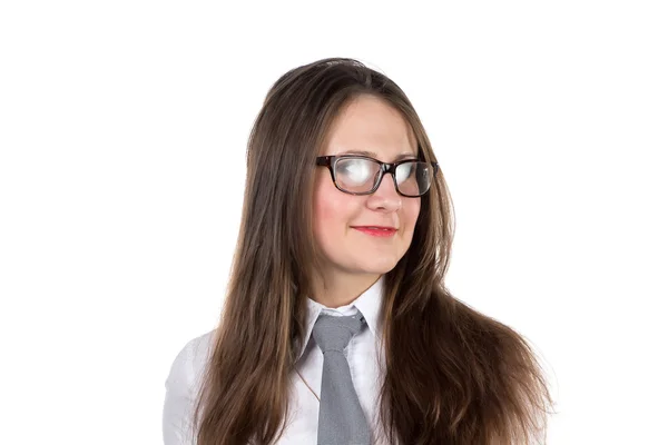 Retrato de mujer de negocios con gafas —  Fotos de Stock