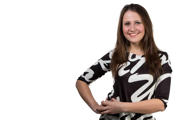 Retrato de mujer hermosa — Foto de Stock