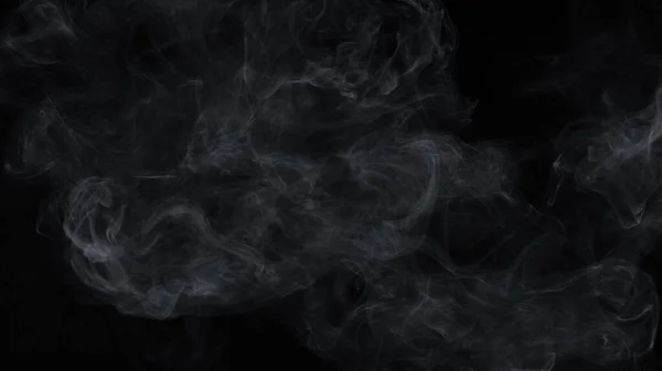 Afbeelding van witte troebele rook van sigaret — Stockfoto