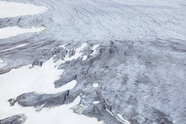 Close Glacier Surface Visible Cracks Organic Background Texture Stock Image