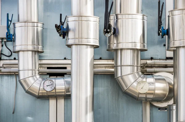 Industrial Pipes — Stock Photo, Image