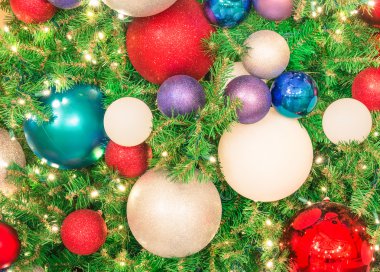süslemeleri Noel ağacı - yakın çekim