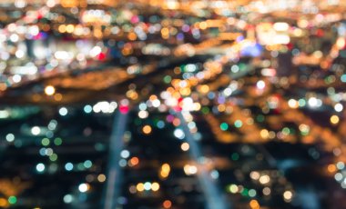 Las Vegas Downtown - ufuk ışık bokeh