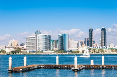 San diego coronado Adası manzarası