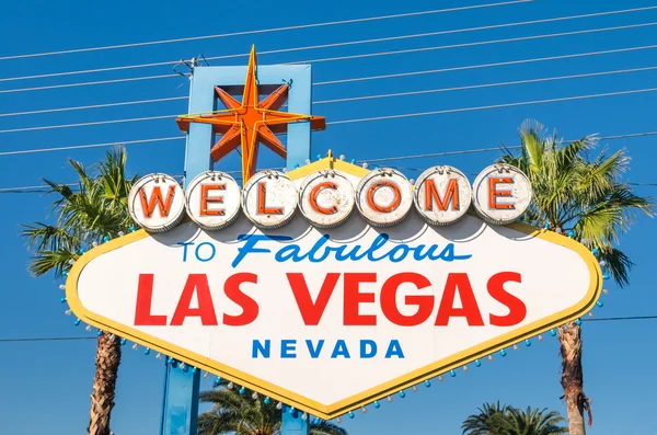 Las Vegas Welcome Sign — Stock Photo, Image