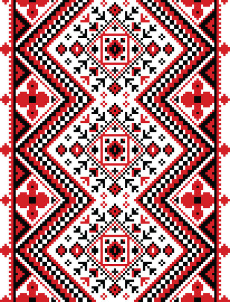 Украинская национальная текстура орнамента