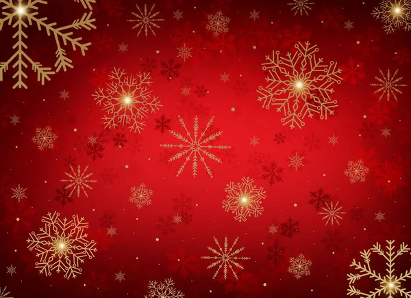 Background Beautiful Snowflakes New Year Christmas — Stock Photo, Image