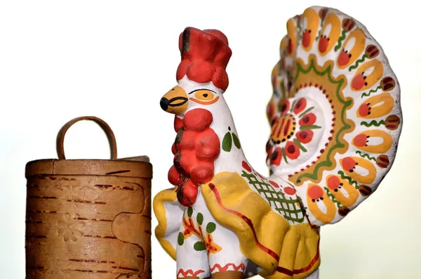Ruso antiguo arcilla juguetes polla —  Fotos de Stock