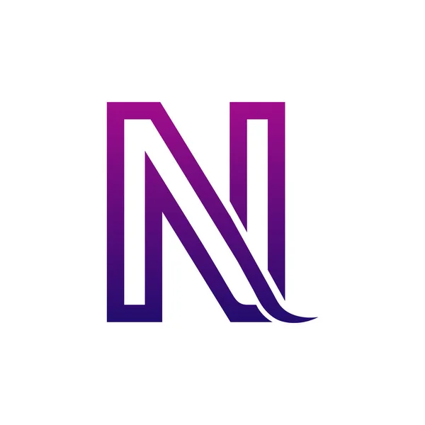 创意N标志图标设计 — 图库矢量图片