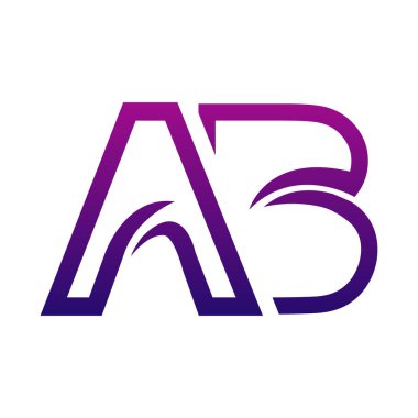 Yaratıcı AB logo tasarımı