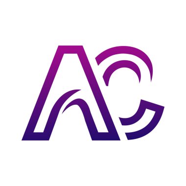 Yaratıcı AC logo tasarımı