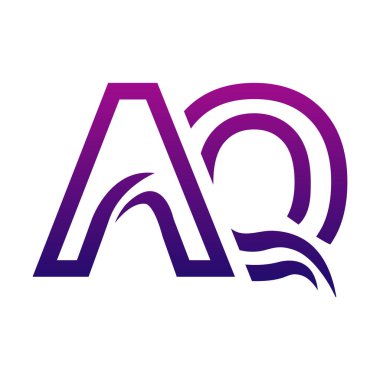 Yaratıcı AQ logo tasarımı